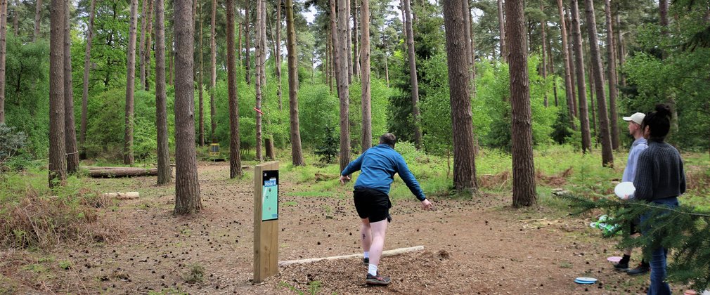group play disc golf at high lodge