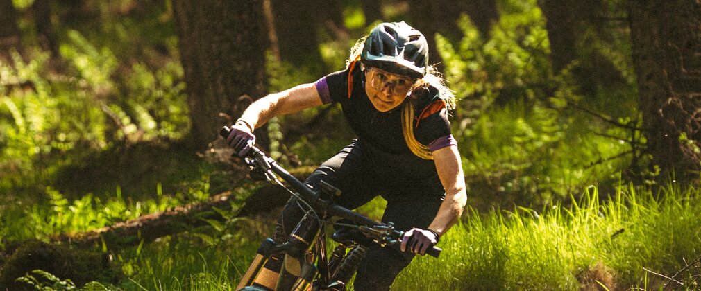 person on bike