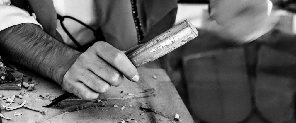 Wood carving