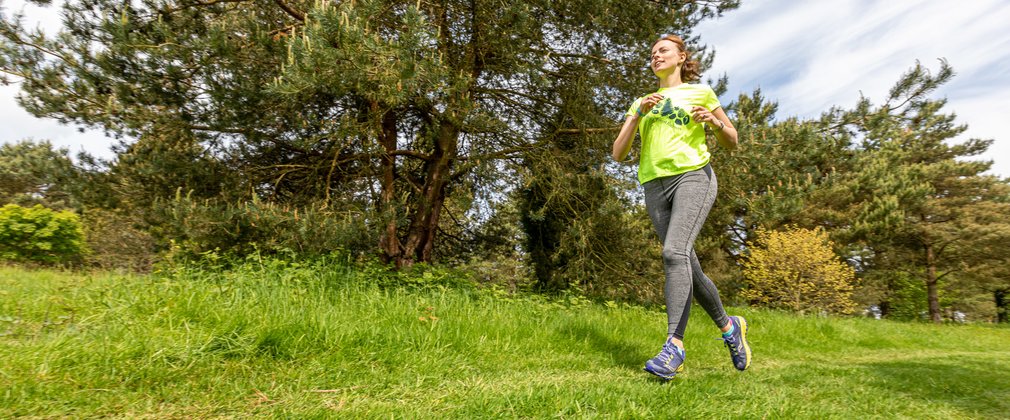 Person running