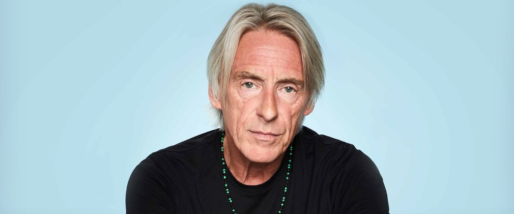 Paul Weller close up looking into the camera