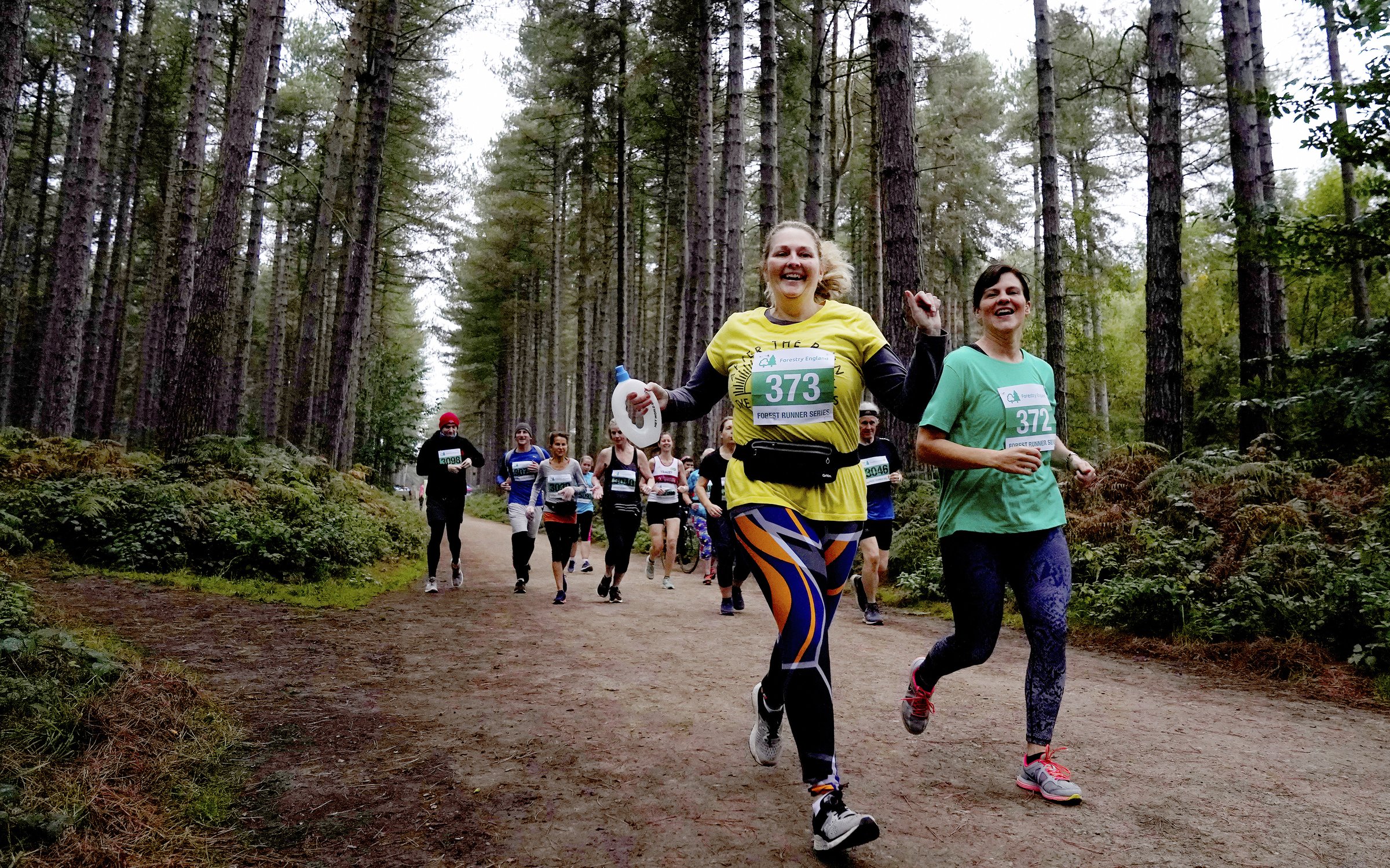 Runner store in race
