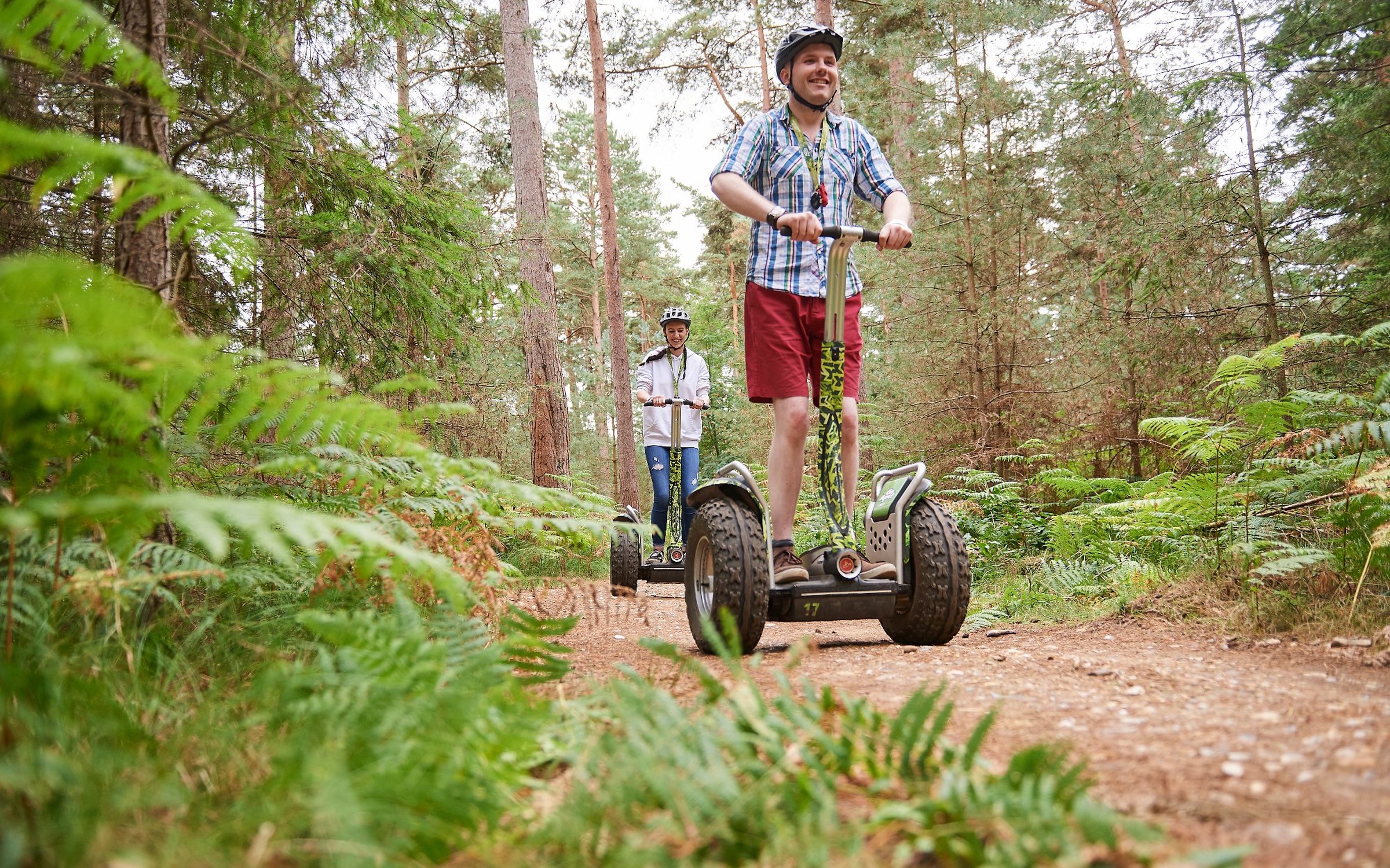 Go Ape Forest Segway At High Lodge Forestry England