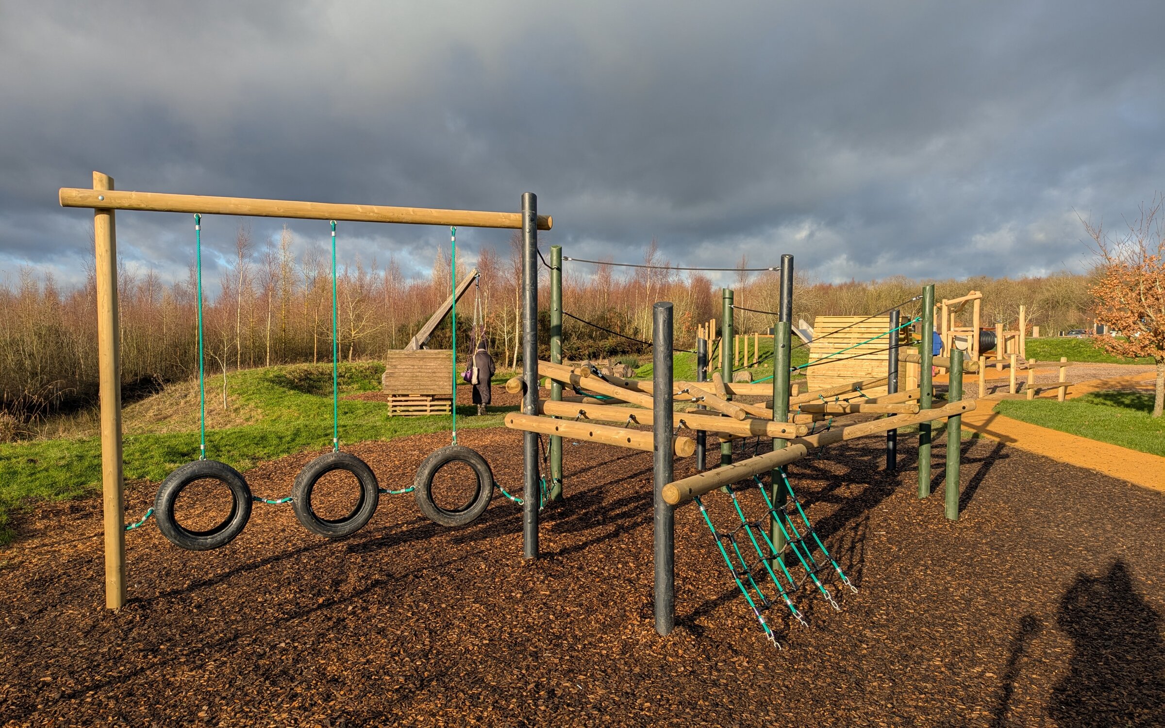 Children's play area at Hicks Lodge | Forestry England