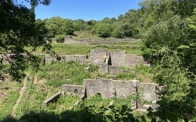 A view of Darkhill Ironworks