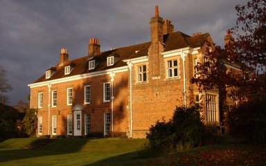 Queens House bathed in sunshine