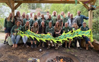 Badger Forest School Cardinham Woods team 2026