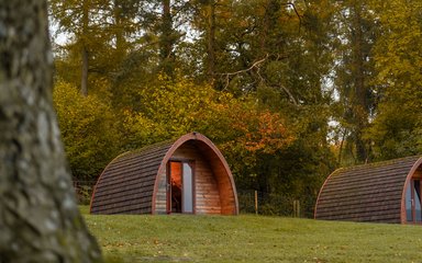 Camping pod at Bracelands