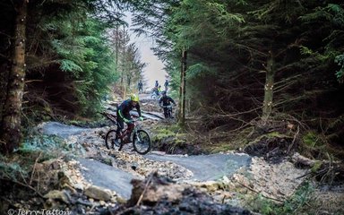 Mountain biking in Hamsterley Forest