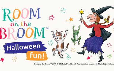 Room on the broom Halloween fun