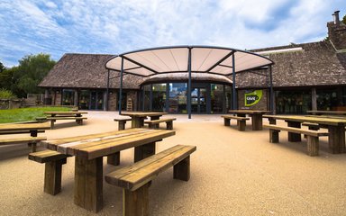 Cafe at Beechenhurst in the Forest of Dean 