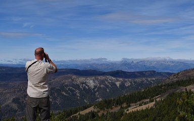 Seed collecting trip in America