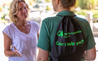 Bedgebury volunteering - can I help you bag