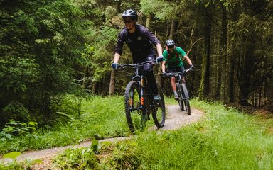 Cycling trails at Dalby Forest