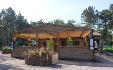 Haughmond Hill Cafe exterior