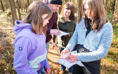 A family orienteering