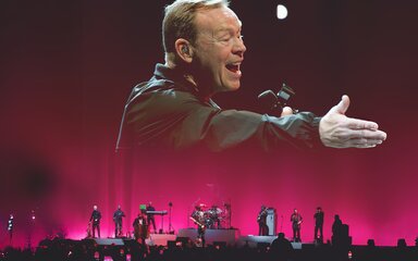 UB40 performing on stage