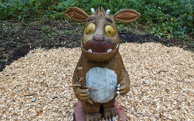 Gruffalo's child sculpture
