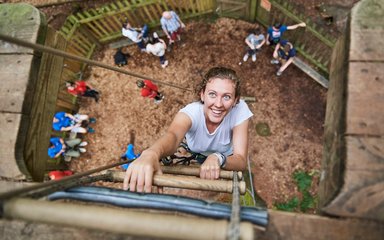 Go ape tree top adventure high lodge