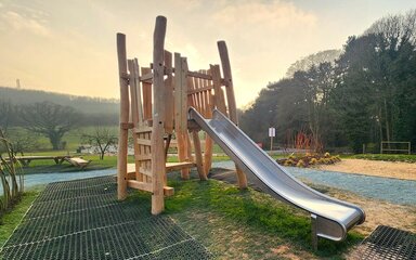Slide at Delamere play