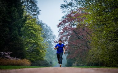 Man running