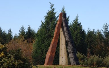 The Roll of Honour Sculpture at New Fancy, Forest of Dean 