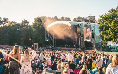 Forest Live stage at Delamere Forest