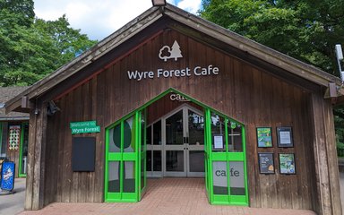 Front of Wyre Forest Cafe