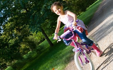 Children's bikes and scooters