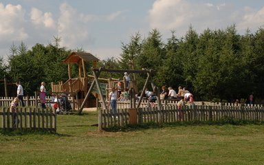 Adventure play area at Rosliston Forest, The National Forest 