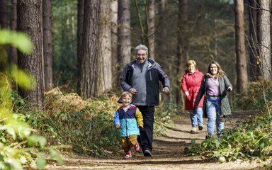 Family at Sherwood Pines