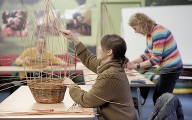 Basket weaving