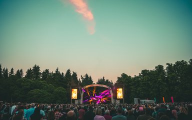 Forest Live stage at Thetford Forest