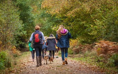 Walking family