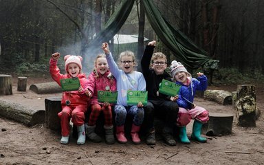 Bushcraft for Families Sherwood Pines