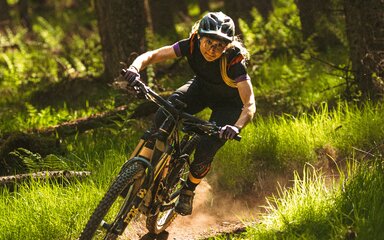 person on bike