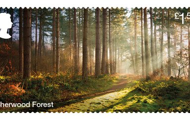 Sherwood Forest stamp