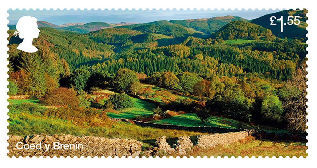 Coed y Brenin stamp