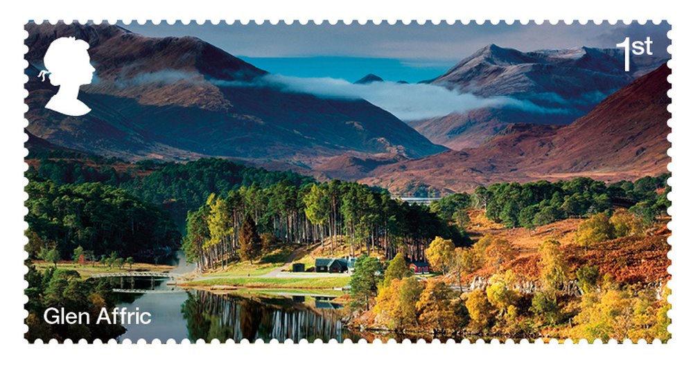 Glen Affric stamp
