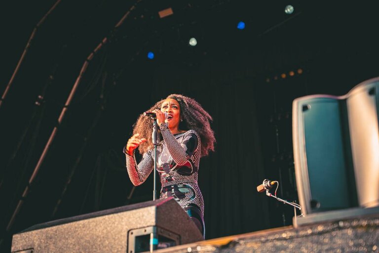 Beverley Knight performing at Delamere Forest