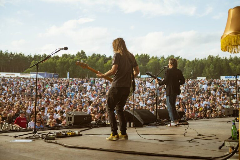 Razorlight performing at Cannock Chase Forest