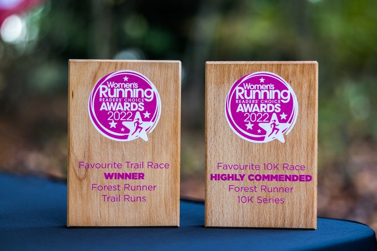 Running awards for Forest Runner