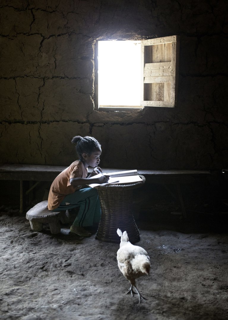 The right to education, 2021 by Rosie Hallam